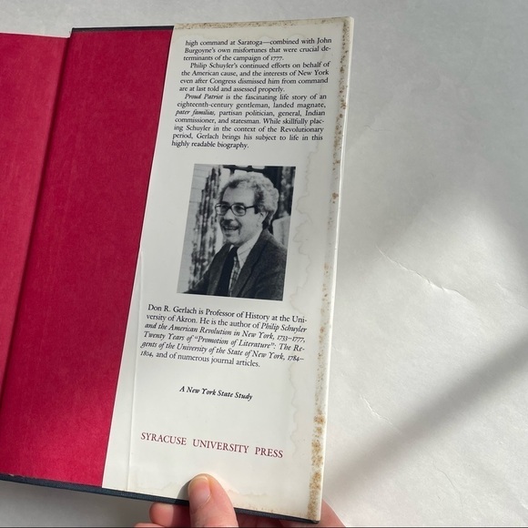 Hardcover Book Proud Patriot Philip Schuyler and the War of Independence Gerlach - Picture 7 of 9
